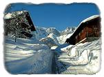 Schneelandschaft im Berchtesgadener Land in Ettenberg