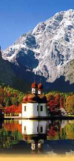 St. Bartholom� am K�nigssee in Bayern - Konigssee in Bavaria